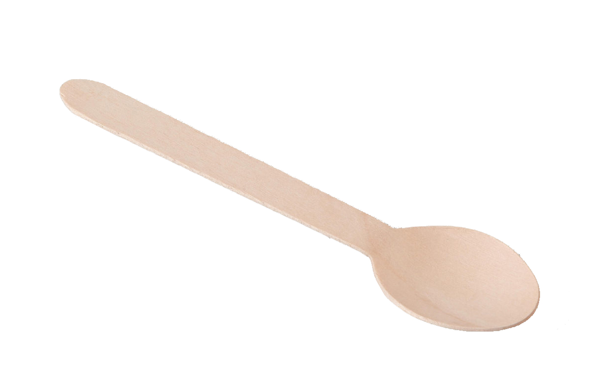 Wooden Dessert Spoon